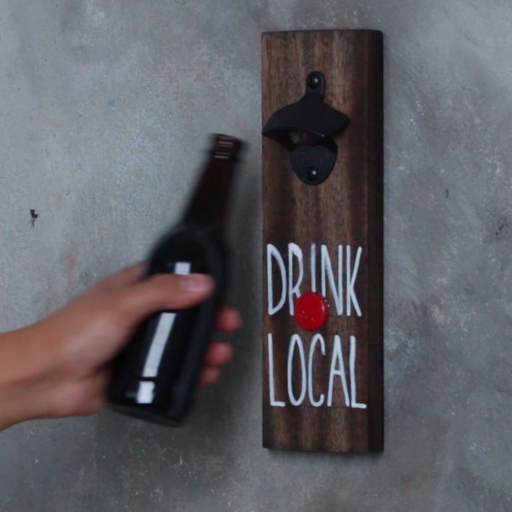 Catch Your Caps With This Magnetic Mounted Bottle Opener…